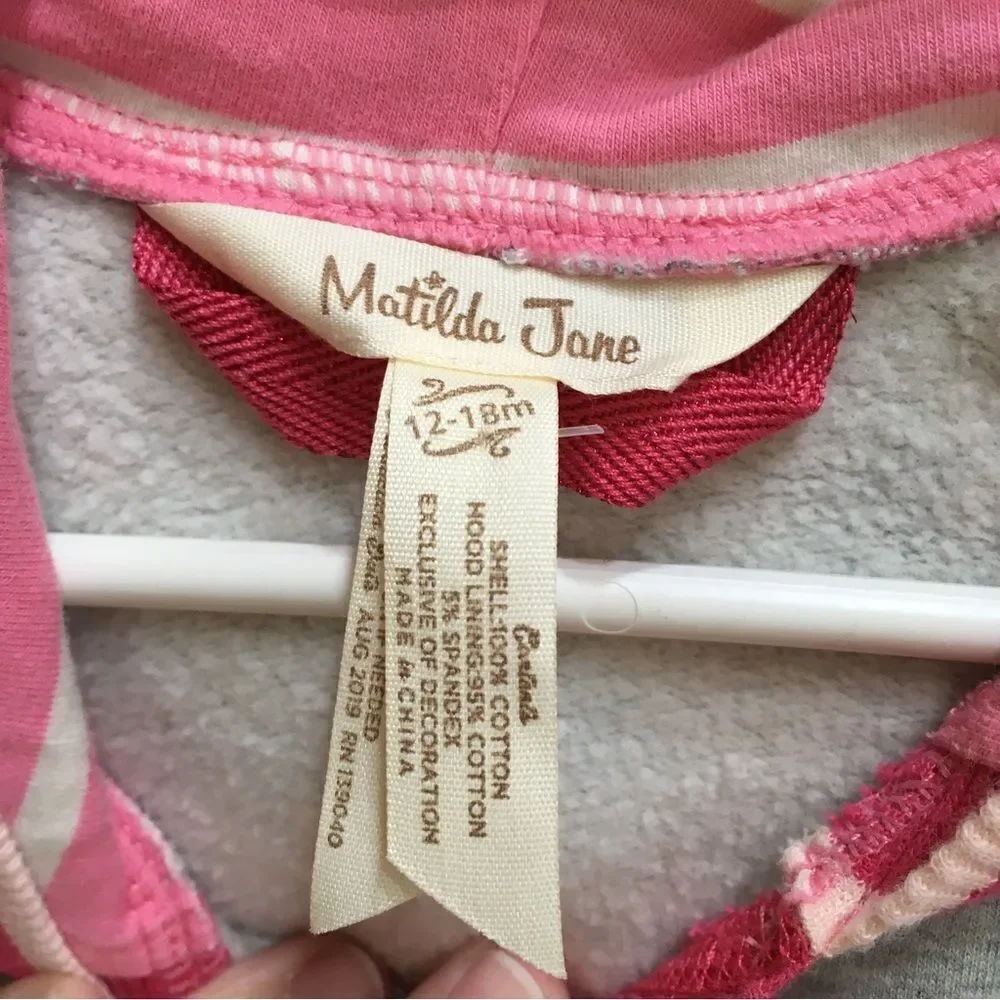 MATILDA JANE SO RELAXED FLORAL PRINT HOODED DRESS‎